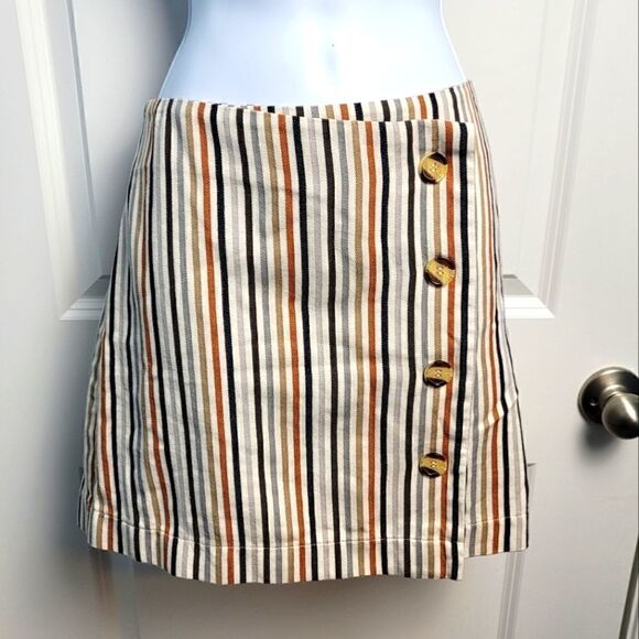 ALTAR'D STATE Stiped Skirt  - Picture 1 of 8